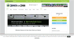 Desktop Screenshot of derrotalacrisis.com