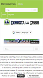 Mobile Screenshot of derrotalacrisis.com