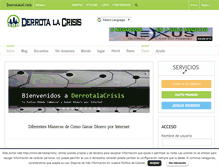 Tablet Screenshot of derrotalacrisis.com